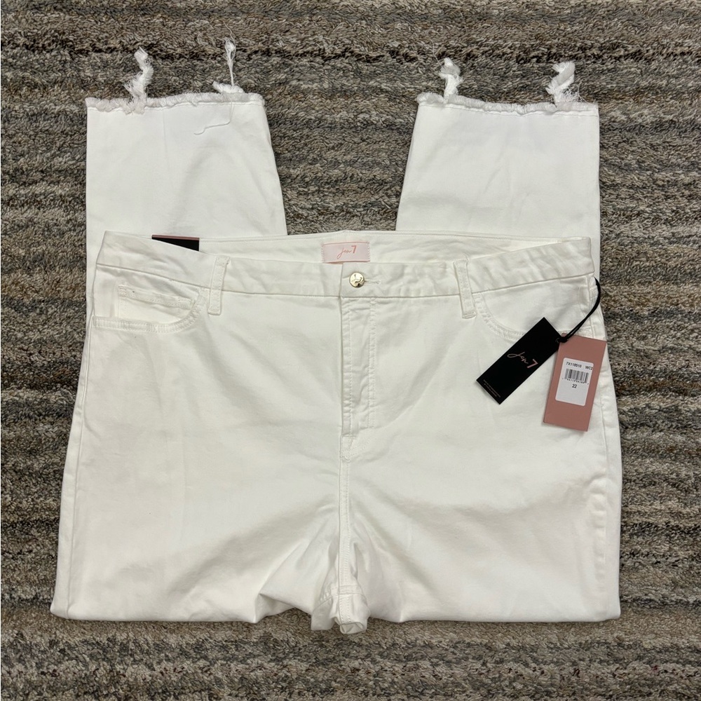 Jen7/ 7 For All Mankind Ankle Straight Leg Jeans Sz 22 NWT | Jen7 Straight Jean-